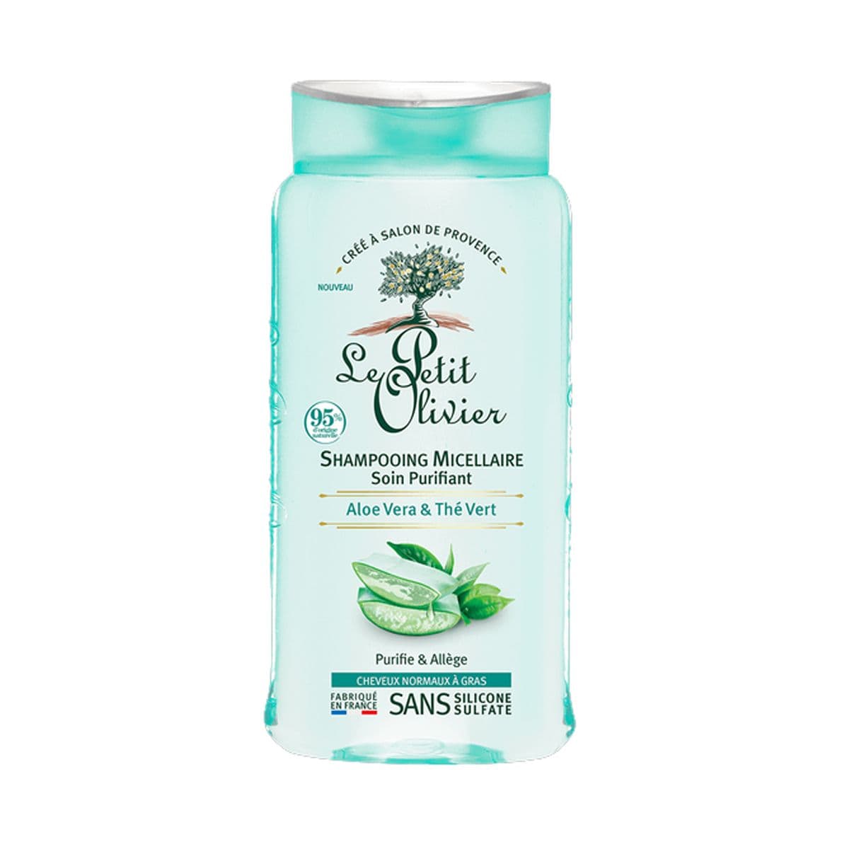 შამპუნი ცხიმიანი თმისთვის 250მლ 8456 ლე პეტიტ ოლივიე - Le Petit Olivier