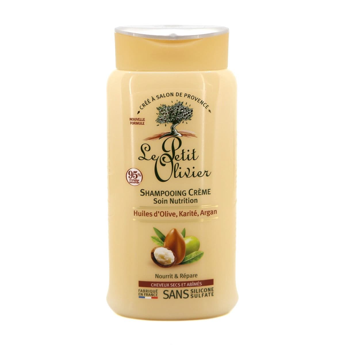 მშრალი თმის შამპუნი არგანის ზეთით 250მლ 8388 ლე პეტიტ ოლივიე - Le Petit Olivier