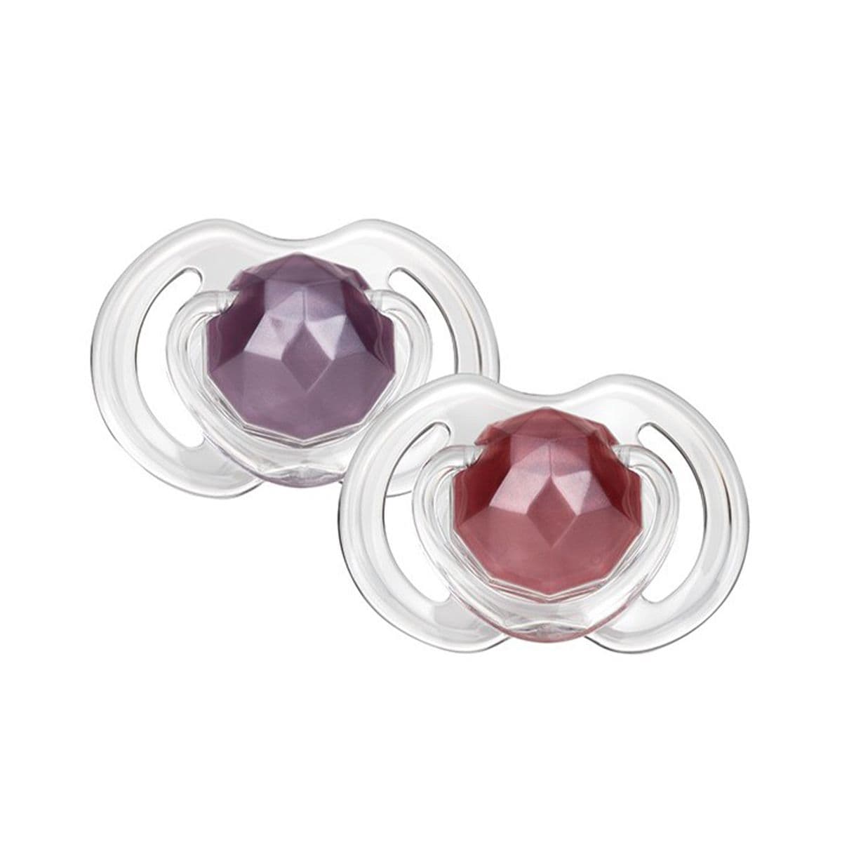 მატყუარა ფერადი 6-36 თვე 2ცალი 8313 ნუბი - Nuby