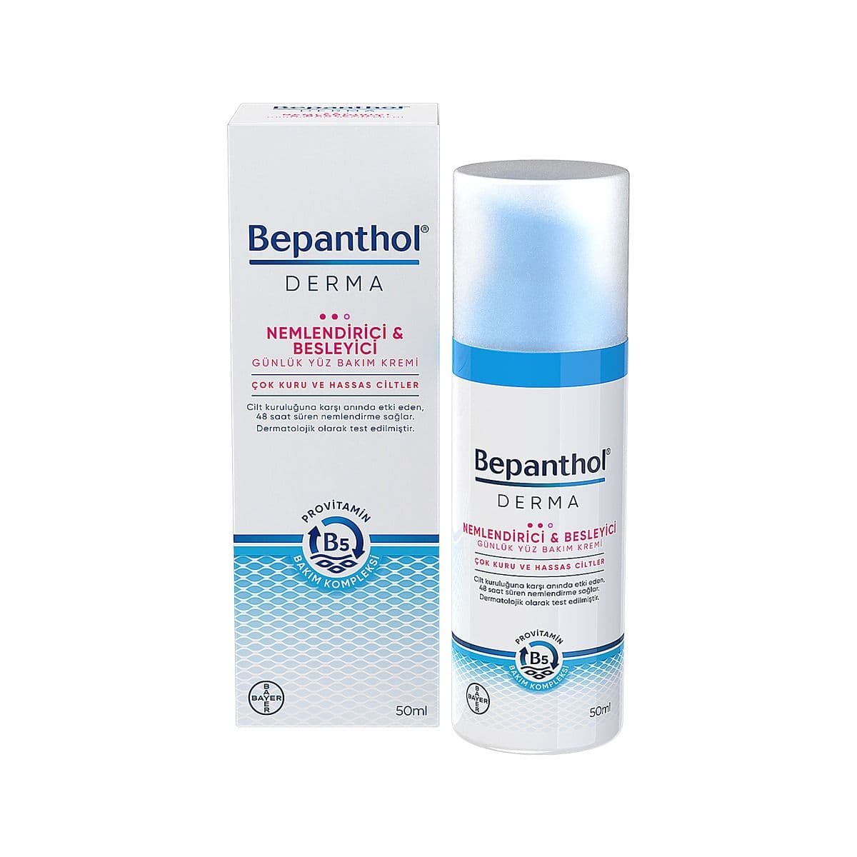დღის კრემი Derma 50მლ 8830 ბეპანთოლ - Bepanthol