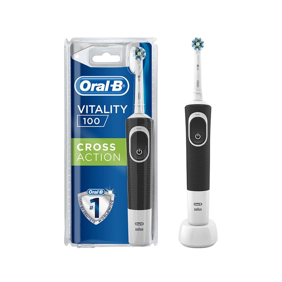 Oral-B - ორალ ბი კბილის ჯაგრისი ელექტრო - შავი 2145