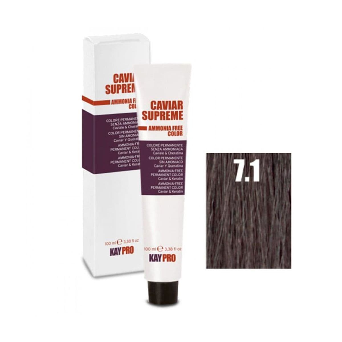 თმის საღებავი Caviar Supreme 7.1 9802 კეიპრო - Kaypro