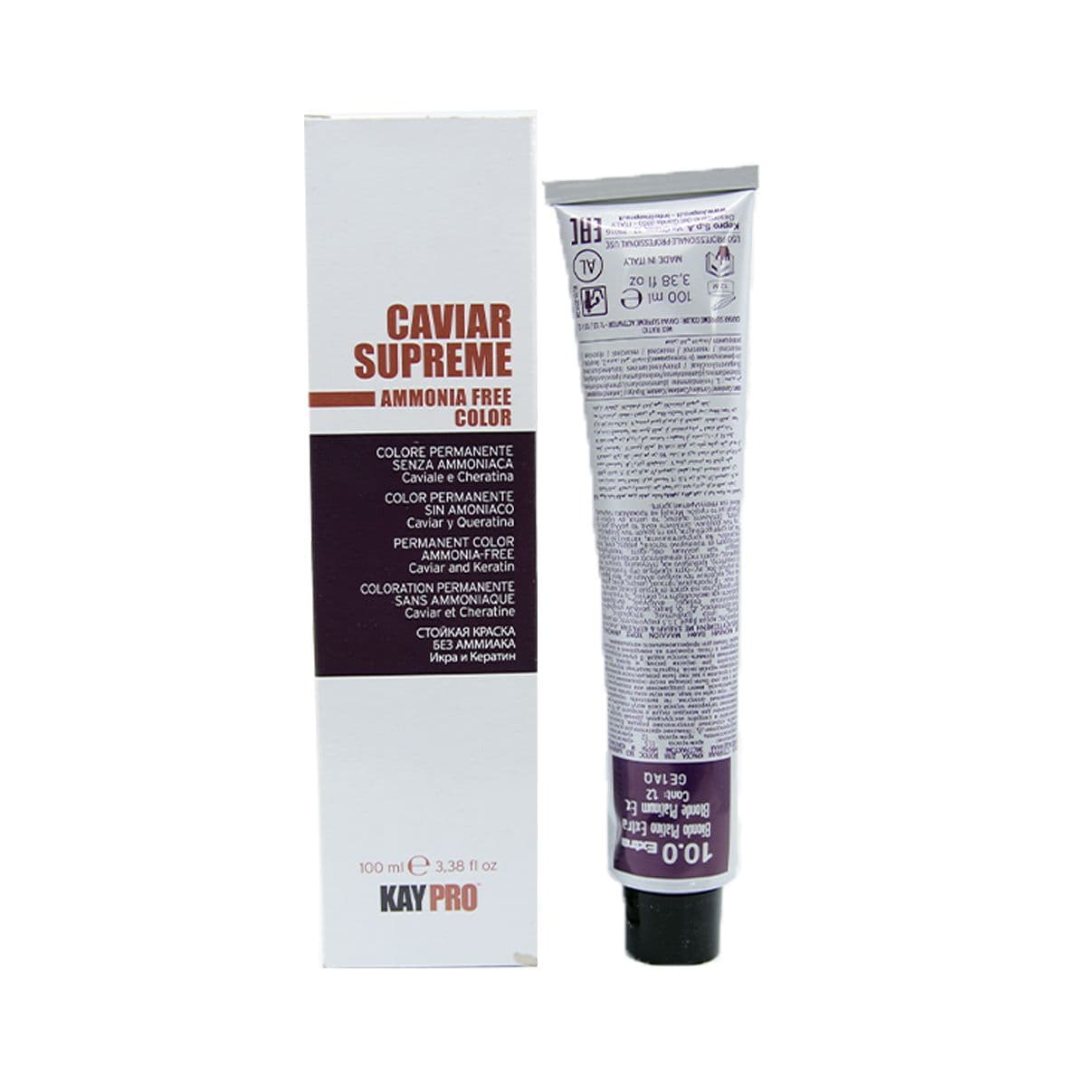 თმის საღებავი Caviar Supreme Extra 10.0 0068 კეიპრო - Kaypro