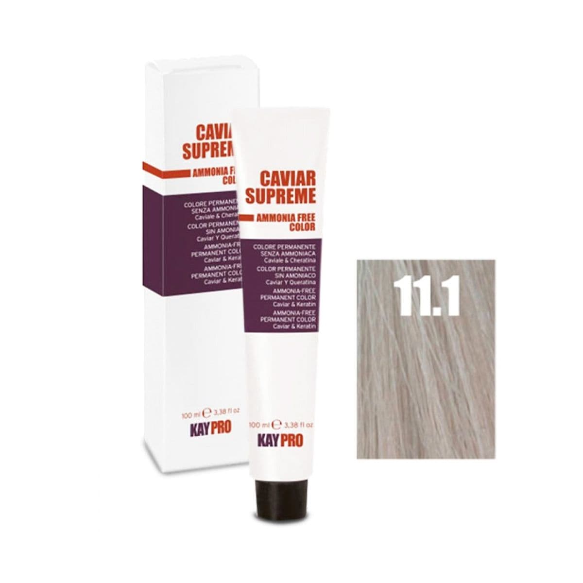 თმის საღებავი Caviar Supreme 11.1 0051 კეიპრო - Kaypro