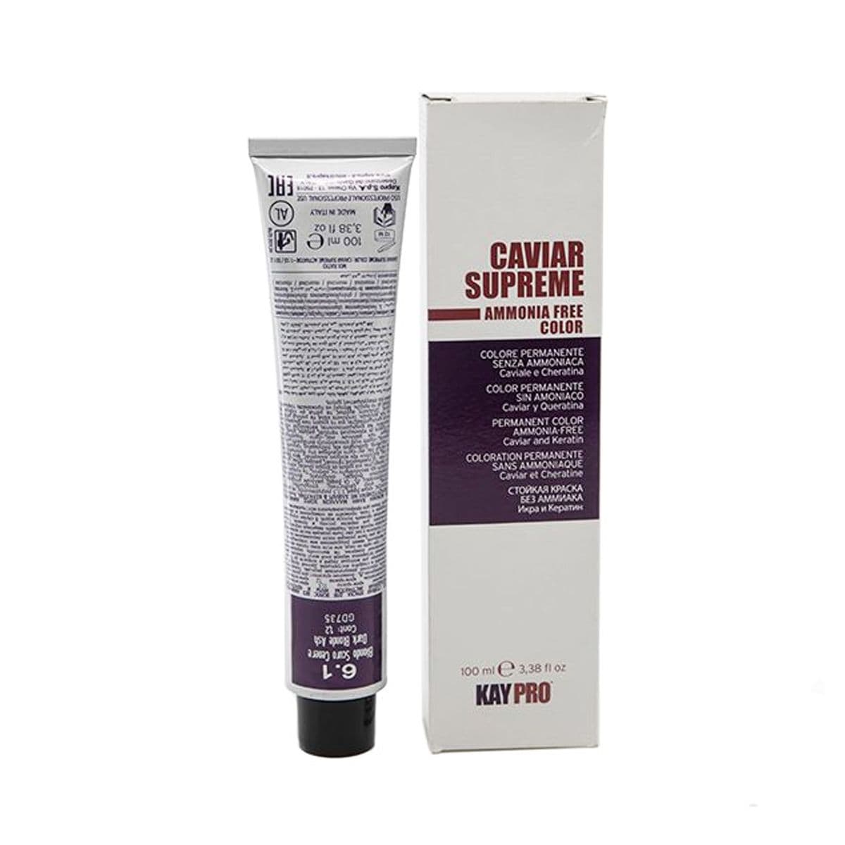 თმის საღებავი Caviar Supreme 6.1 9796 კეიპრო - Kaypro
