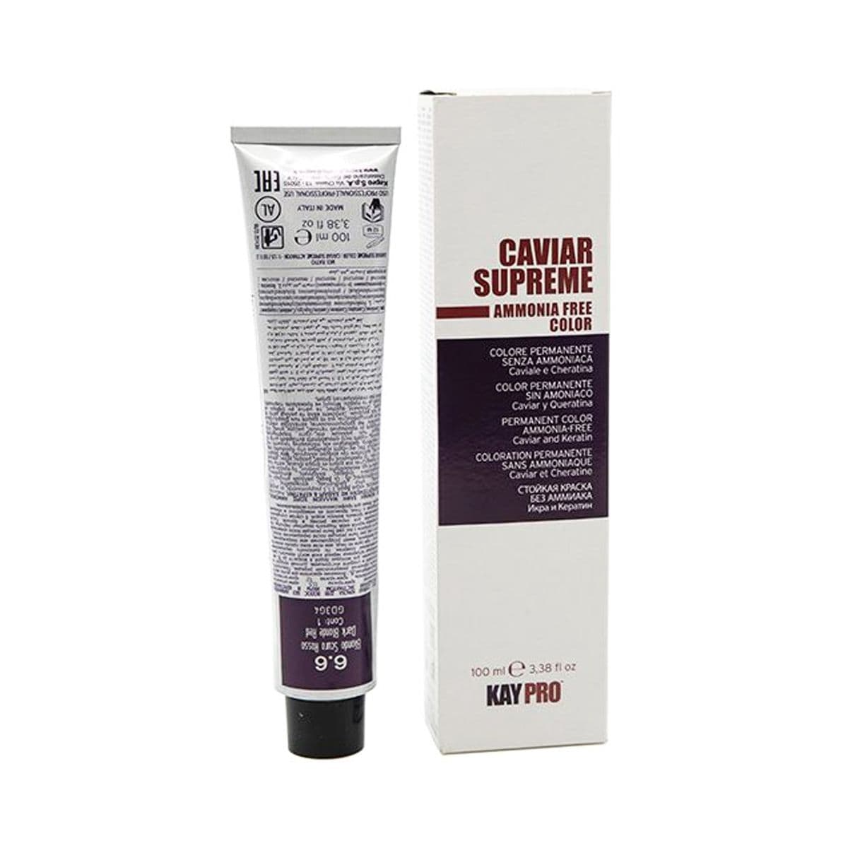 თმის საღებავი Caviar Supreme 6.6 0037 კეიპრო - Kaypro