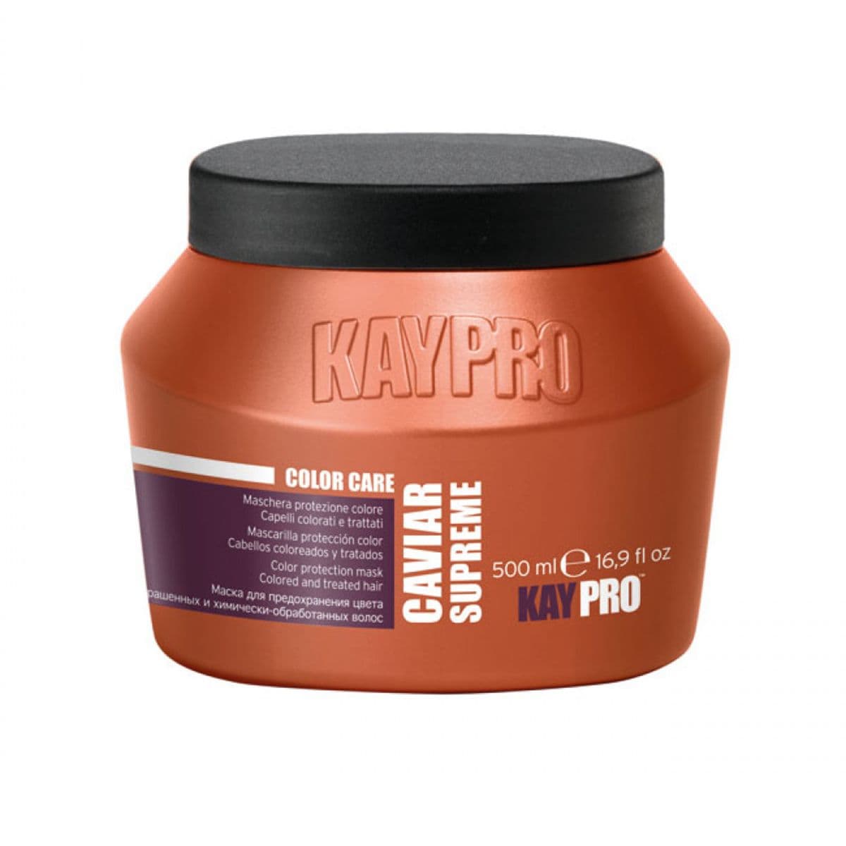 შეღებილი თმის ნიღაბი Caviar Supreme 500მლ 8980 კეიპრო - Kaypro