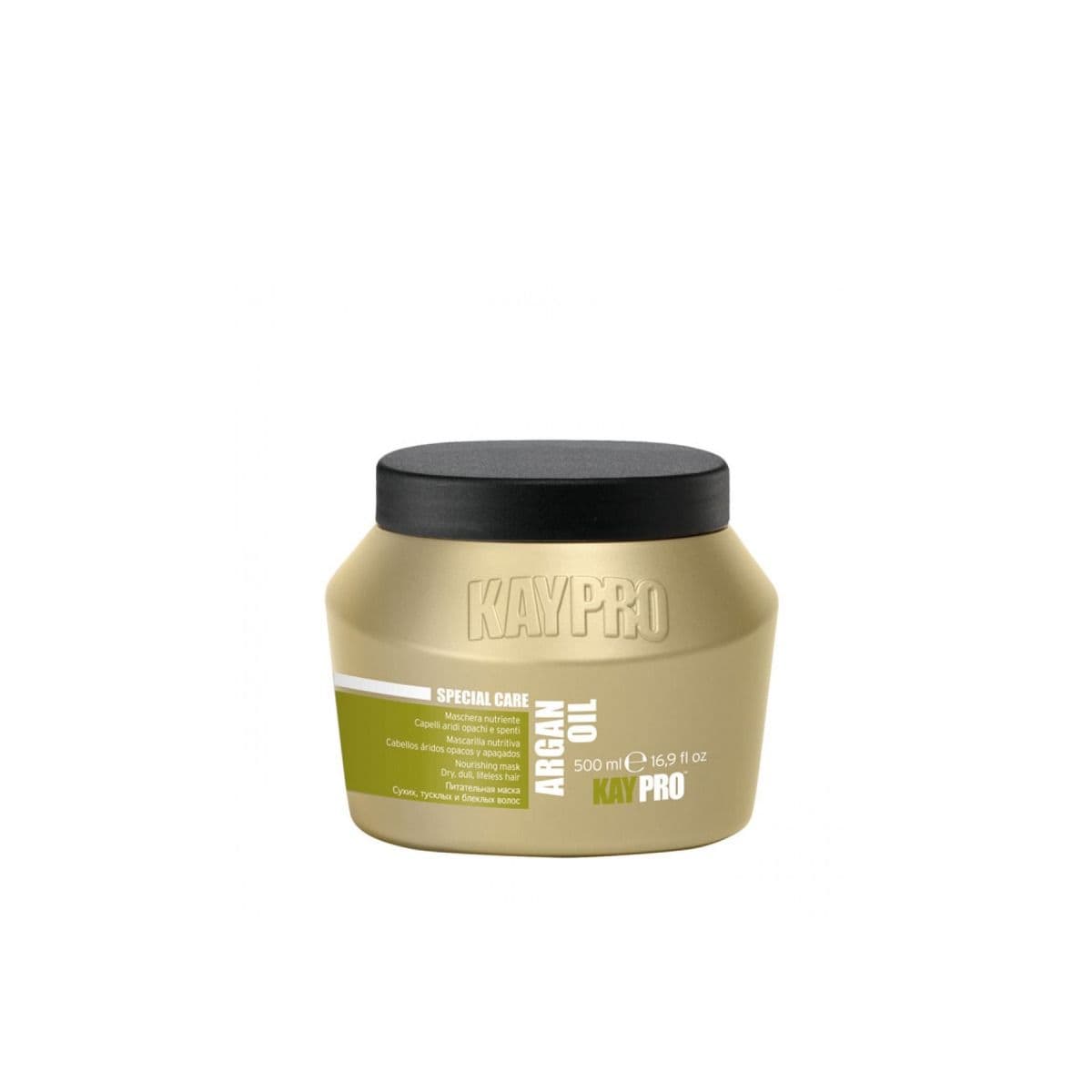 მშრალი და დაზიანებული თმის ნიღაბი არგანის 500მლ 8409 კეიპრო - Kaypro