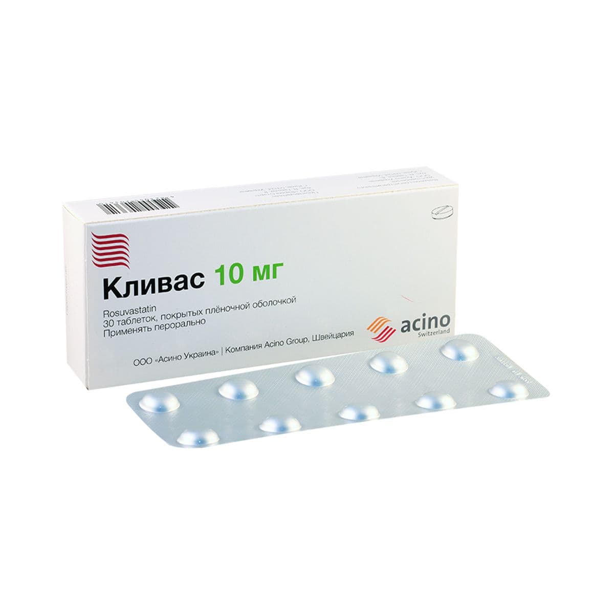 კლივასი10მგ - Clivas 30 ტაბლეტი