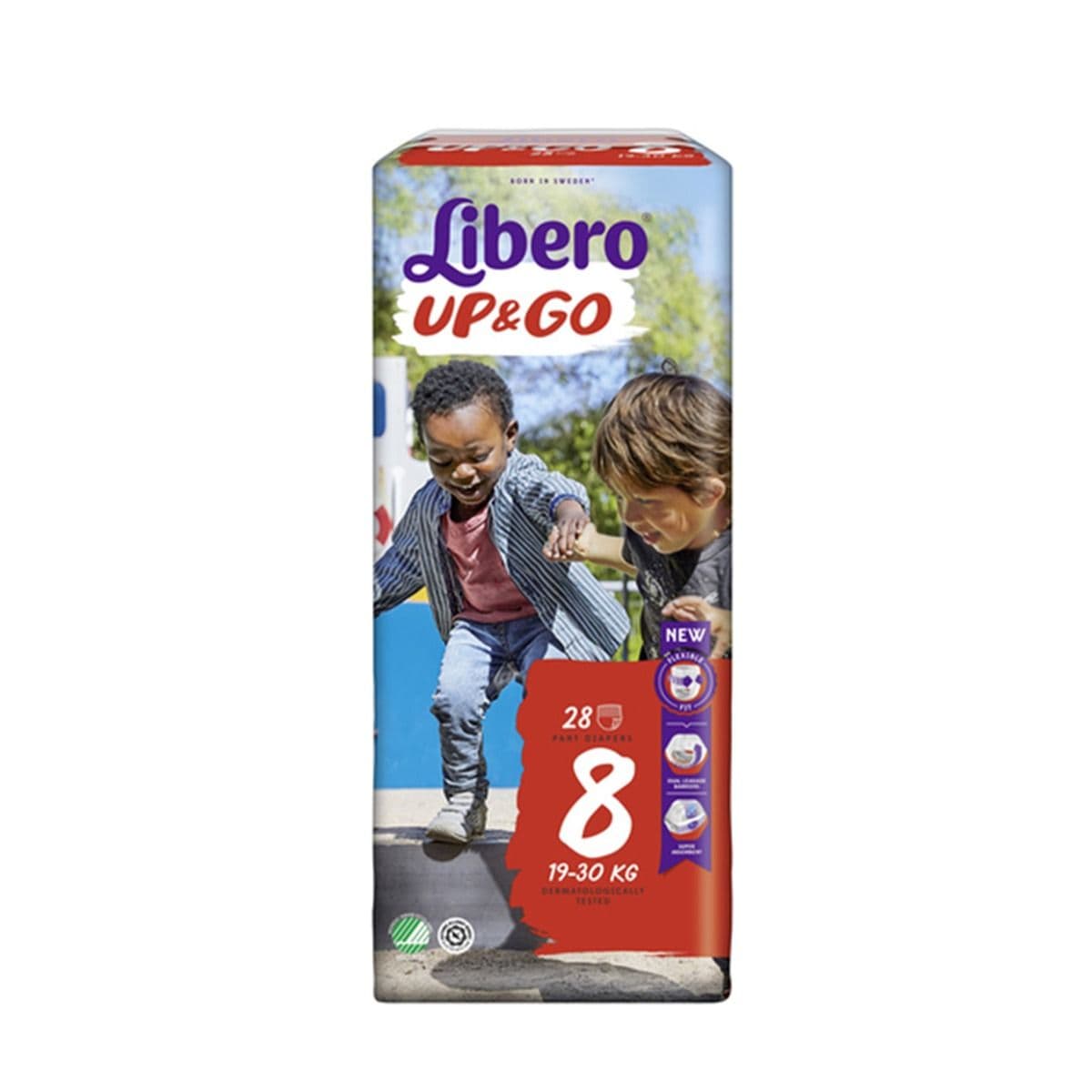 ბავშვის საფენი UP&GO 19-30კგ 28 ცალი 1662 ლიბერო - Libero