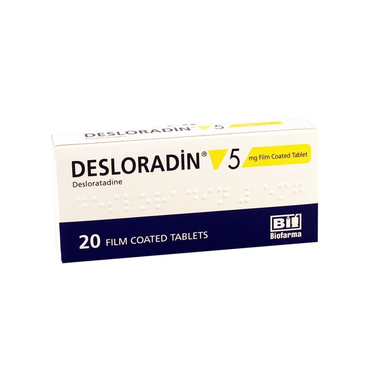 დესლორადინი - Desloradin 5მგ 20 ტაბლეტი