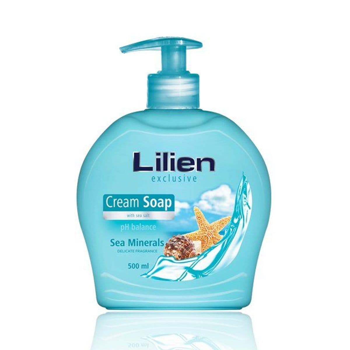 კრემ-საპონი ზღვის მინერალებით 500მლ 4411 ლილიენი - Lilien