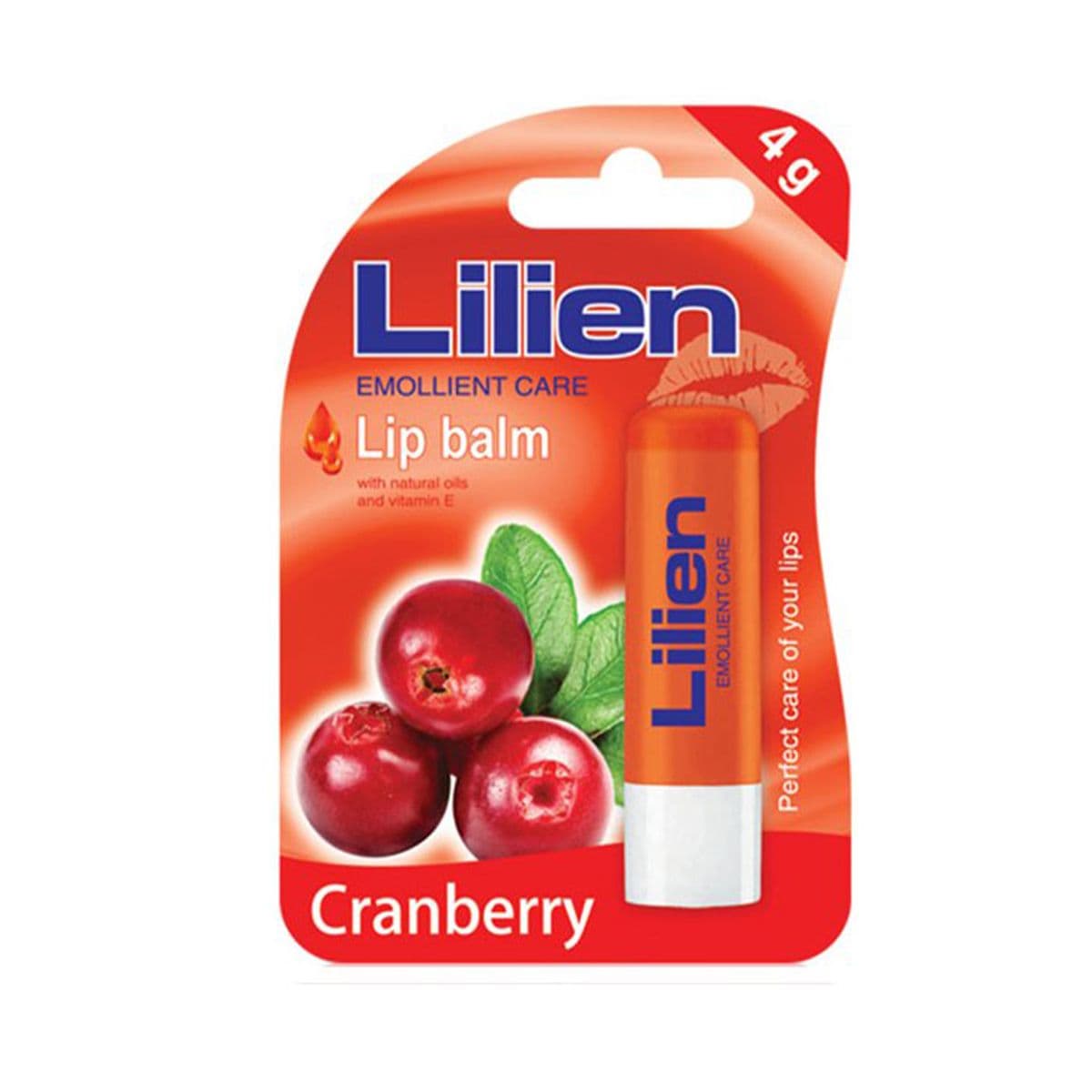 ტუჩის ბალზამი კენკრა 4გრ 1816 ლილიენი - Lilien