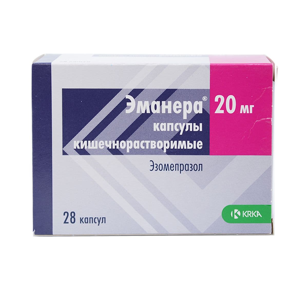 ემანერა - Emanera 20მგ 28 კაფსულა