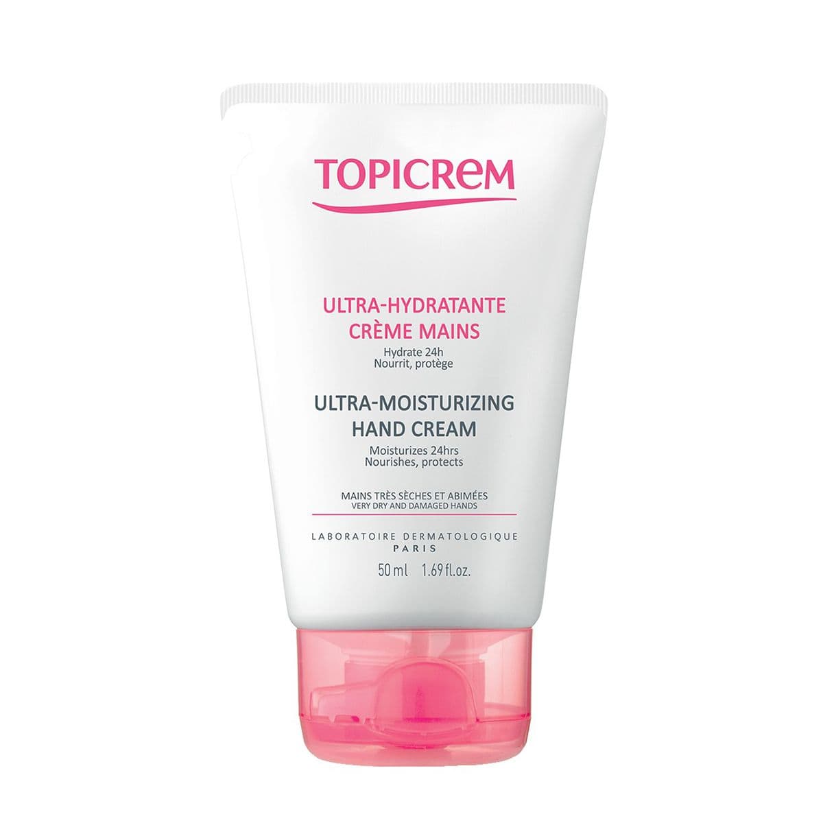 ულტრა დამატენიანებელი ხელის კრემი 50მლ 3252 ტოპიკრემი - Topicrem