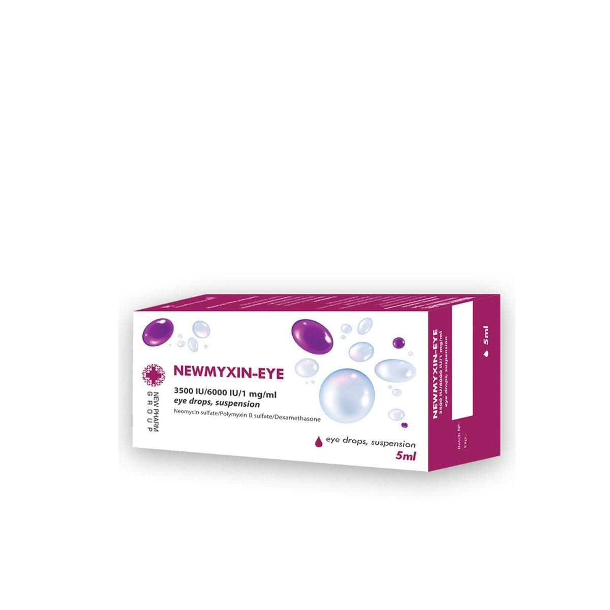 ნიუმიქსინ აი - Newmyxin Eye თვალის წვეთები 5მლ