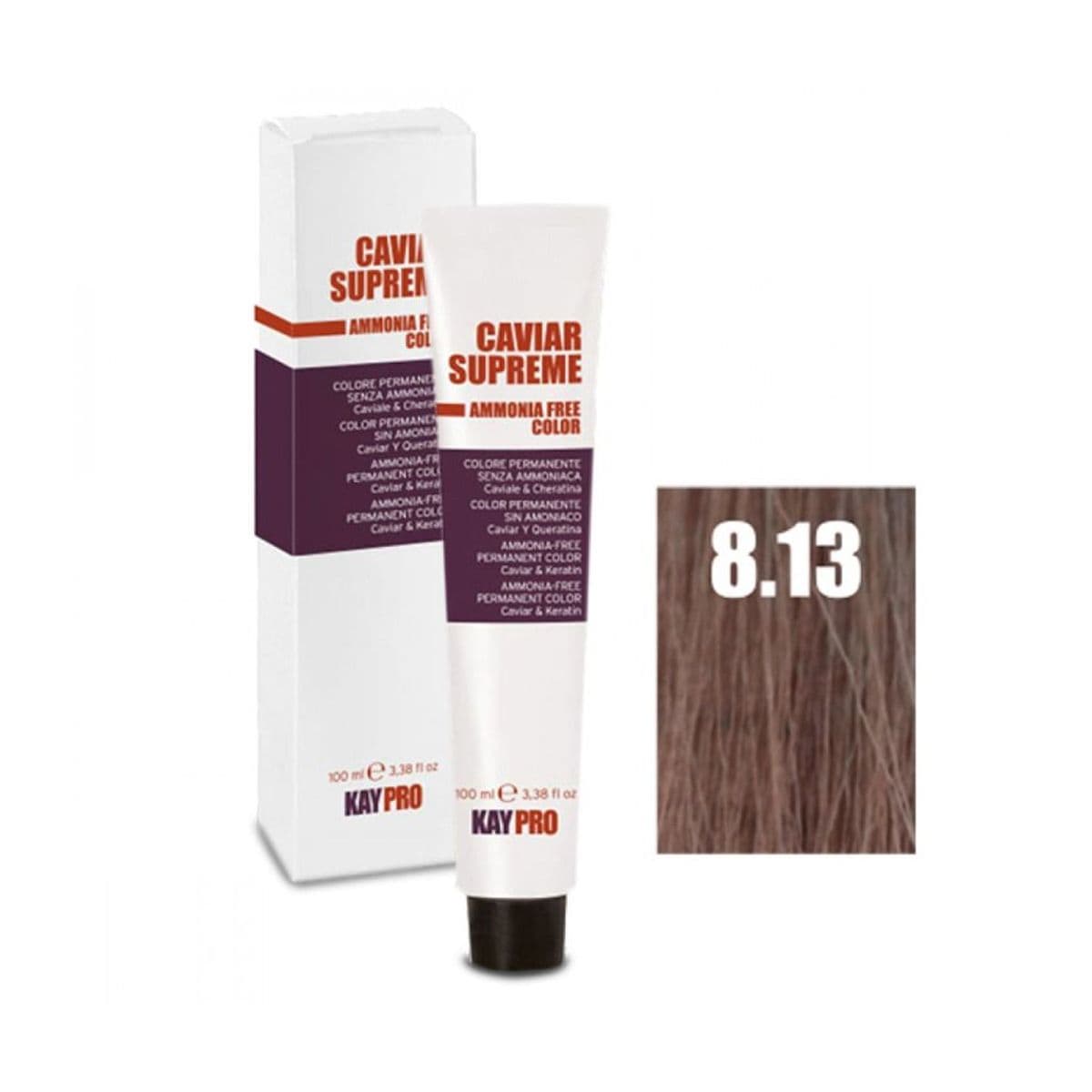 თმის საღებავი Caviar Supreme 8.13 9840 კეიპრო - Kaypro