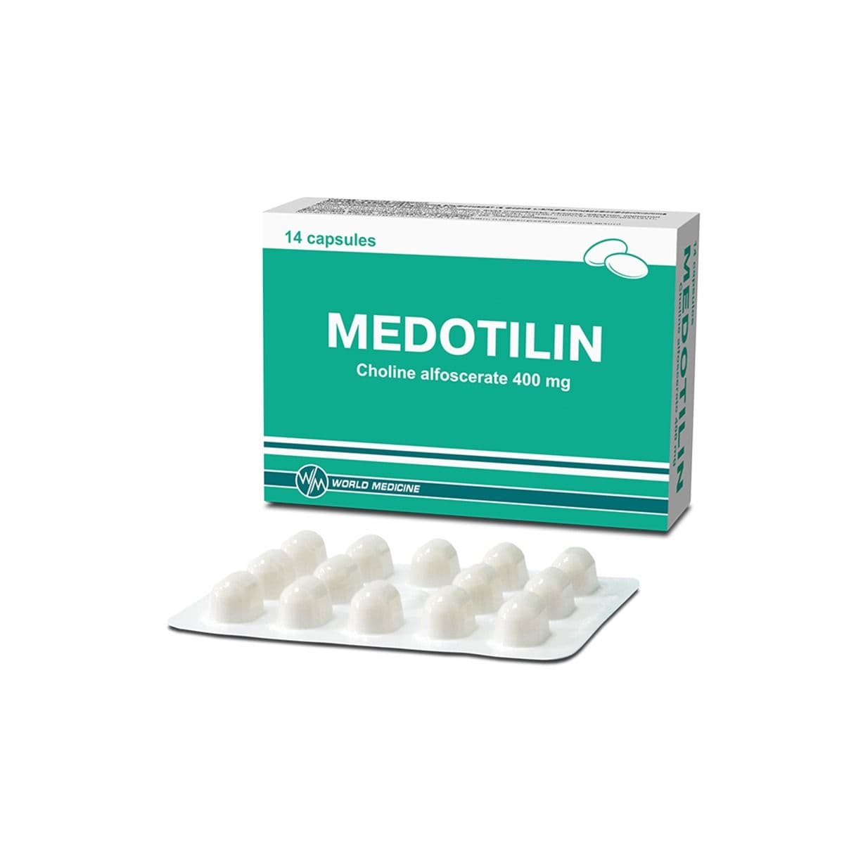 მედოტილინი 400მგ 14 კაფსულა