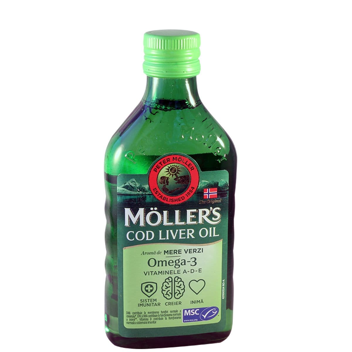 მიოლერი - Mollers ომეგა 3 ვაშლი 250მლ