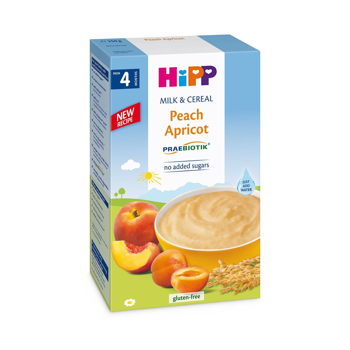 რძიანი ფაფა ატმით და გარგარით 2983-02 ჰიპი - HIPP