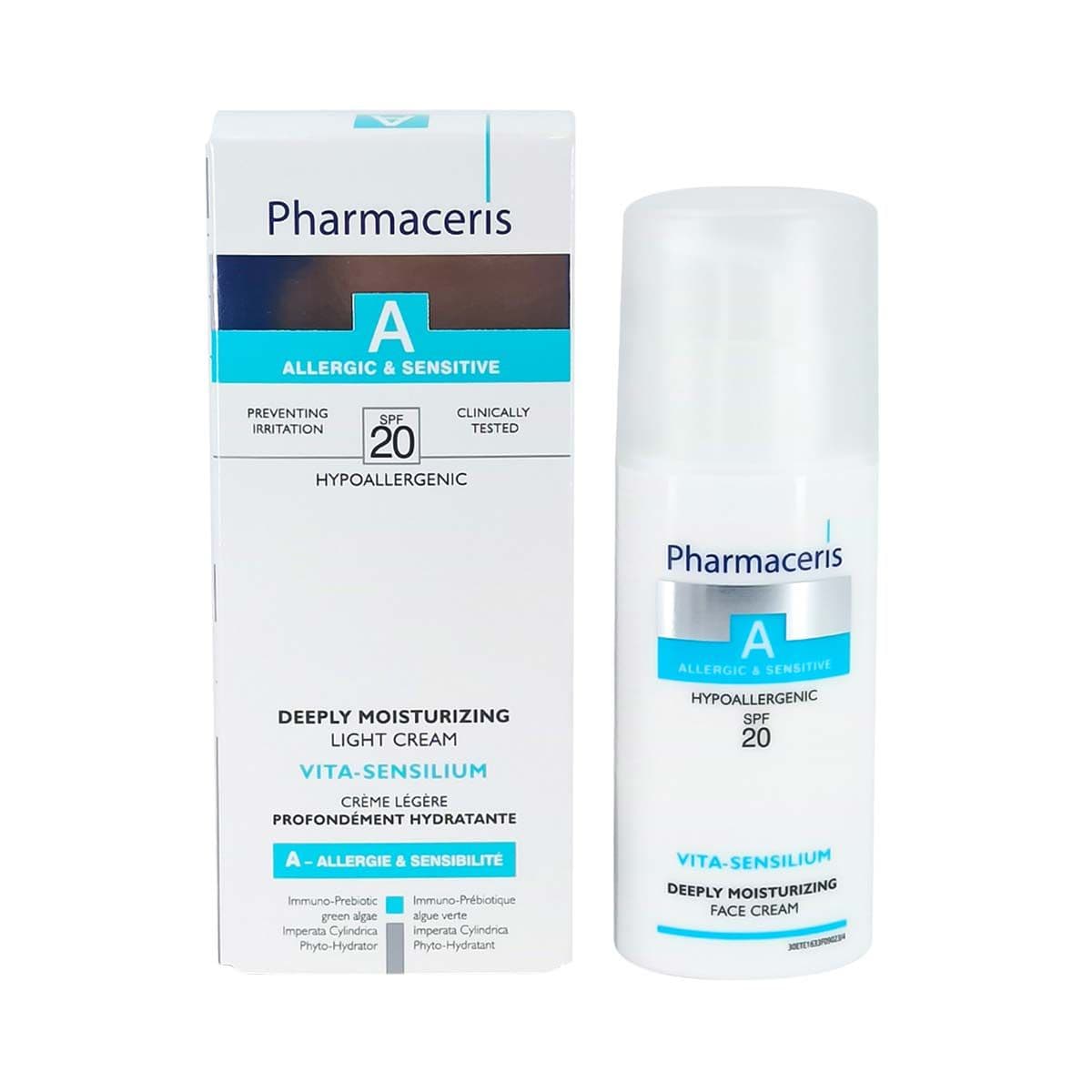 კრემი მგრძნობიარე კანისთვის 3317 ფარმაცერისი - Pharmaceris