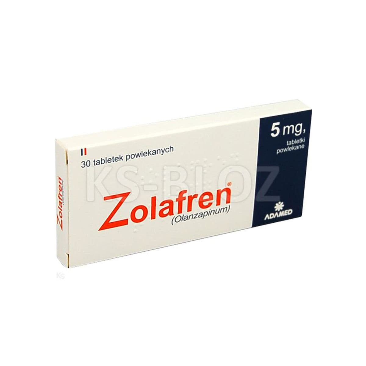 ზოლაფრენი - Zolafren 5მგ 30 ტაბლეტი