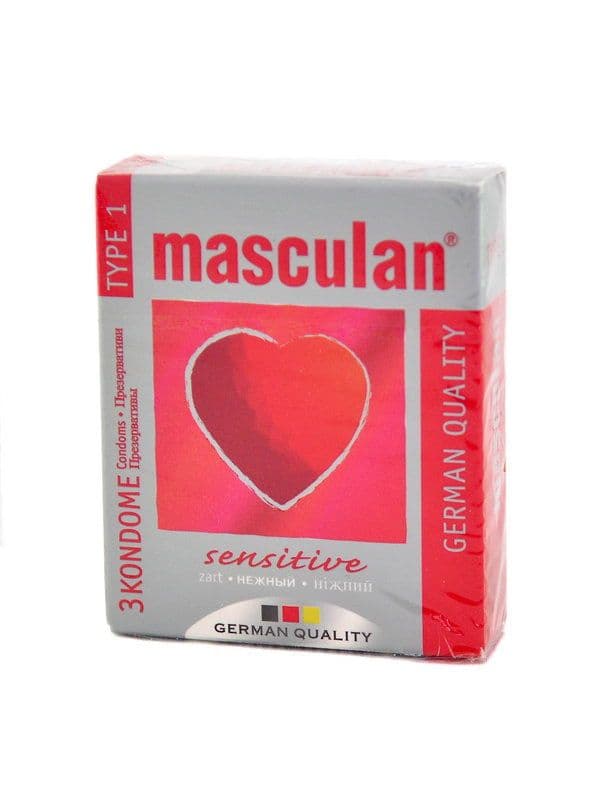 პრეზერვატივი N1 3 ცალი მასკულანი - Masculan