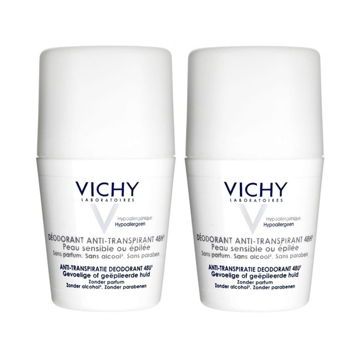 დეოდორანტი ანტიპერსპირანტი 48სთ 2ცალი 4728 ვიში - Vichy