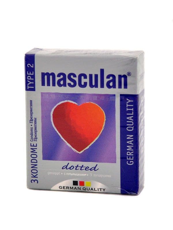 პრეზერვატივი N2 3 ცალი მასკულანი - Masculan