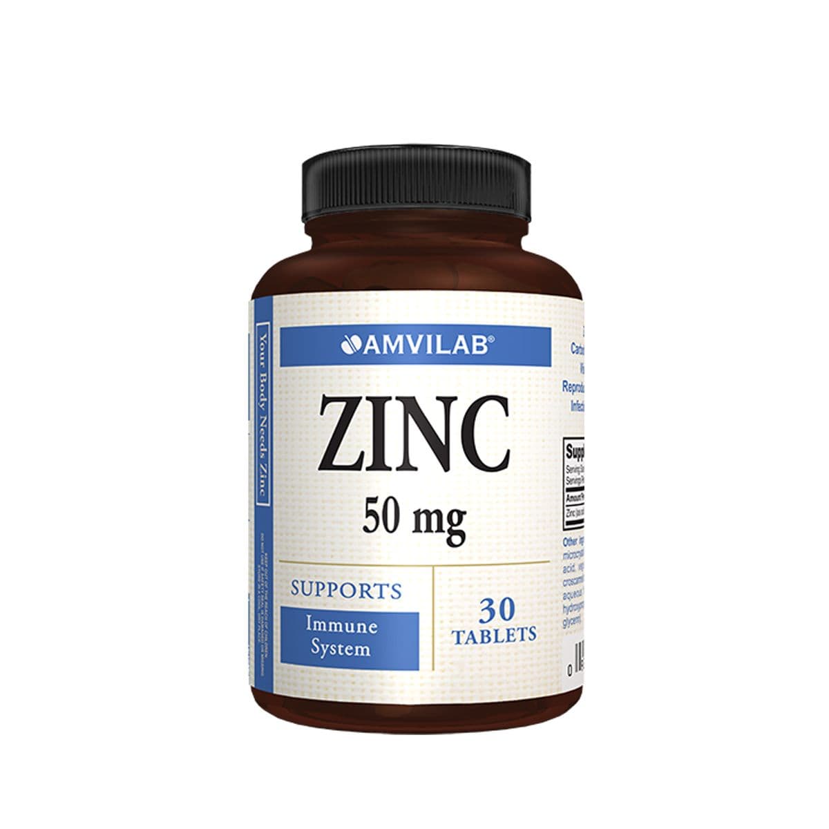 თუთია 50 მგ 30 ტაბლეტი ამვილაბი - Amvilab