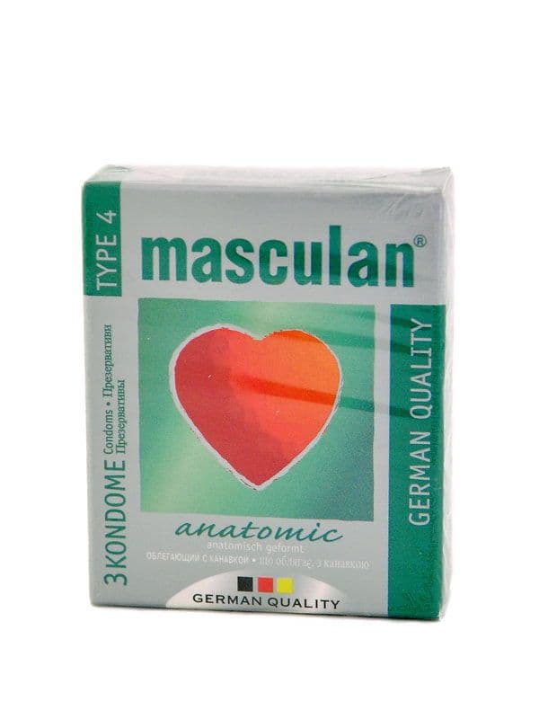 პრეზერვატივი N4 3 ცალი მასკულანი - Masculan