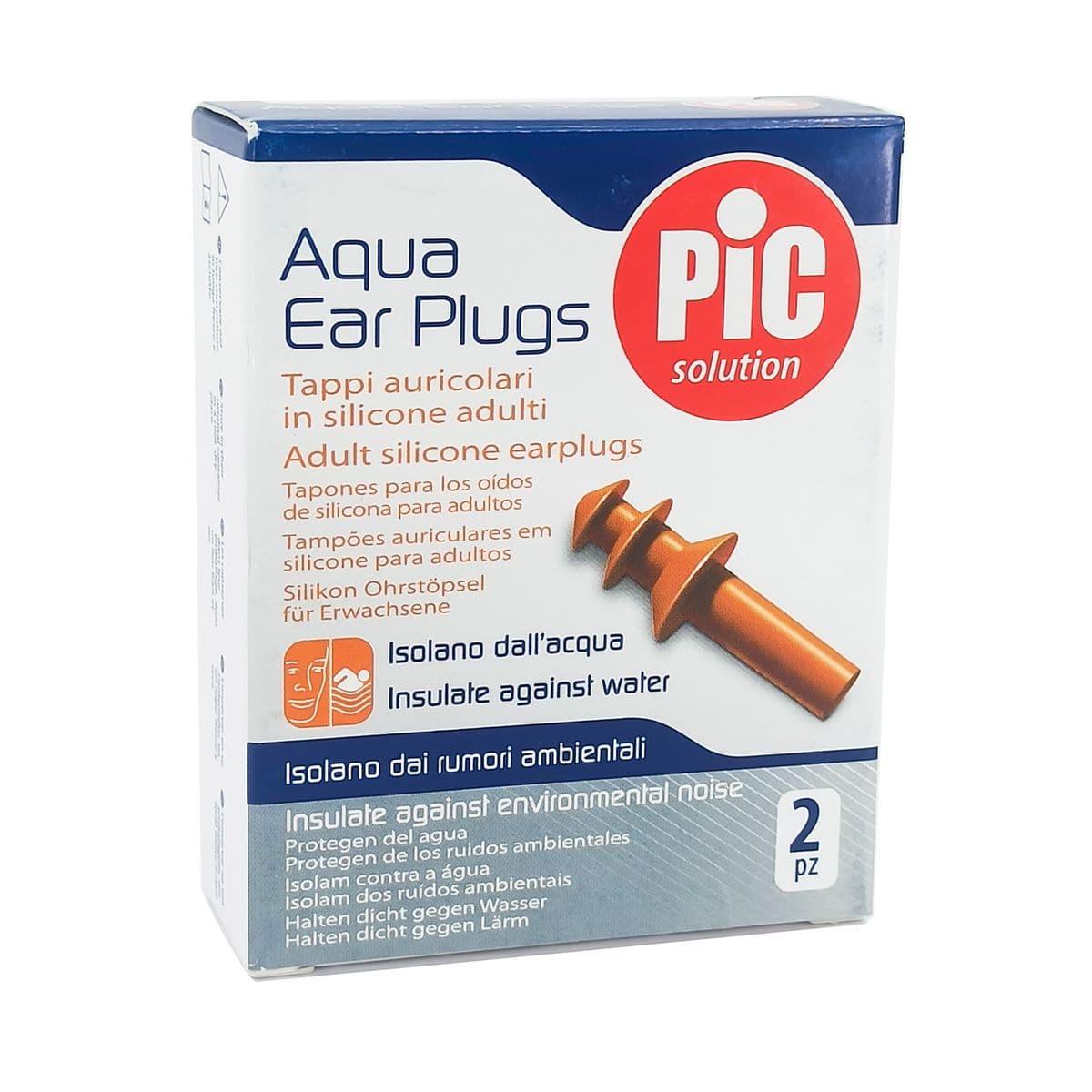 Pic - პიკიყურის საცობი სილიკონის დიდი 2 ცალი