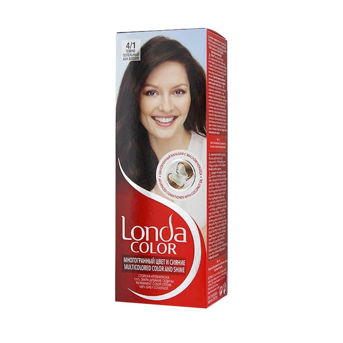 ლონდაკოლორი თმის საღებავი 4/1 6601 ლონდა - Londa