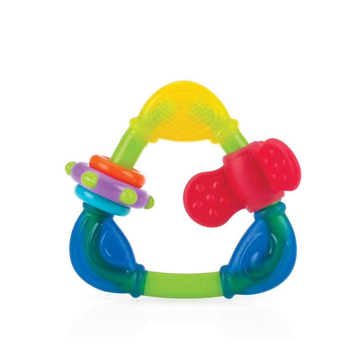 ღრძილის სათამაშო სამკუთხედი 664 ნუბი - Nuby