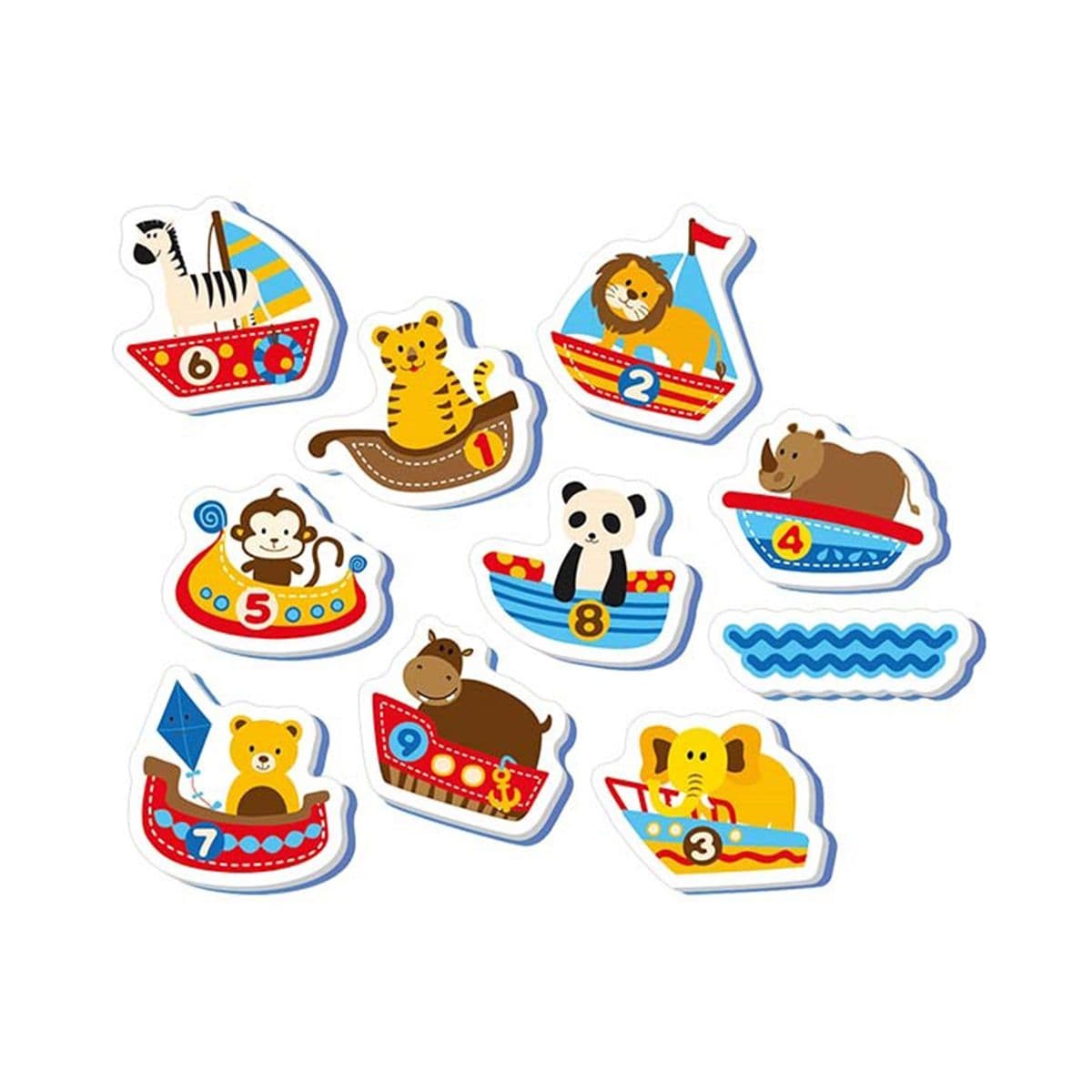 ნაკრები აბაზანის აქსესუარები ცხოველები 5700 ნუბი - Nuby