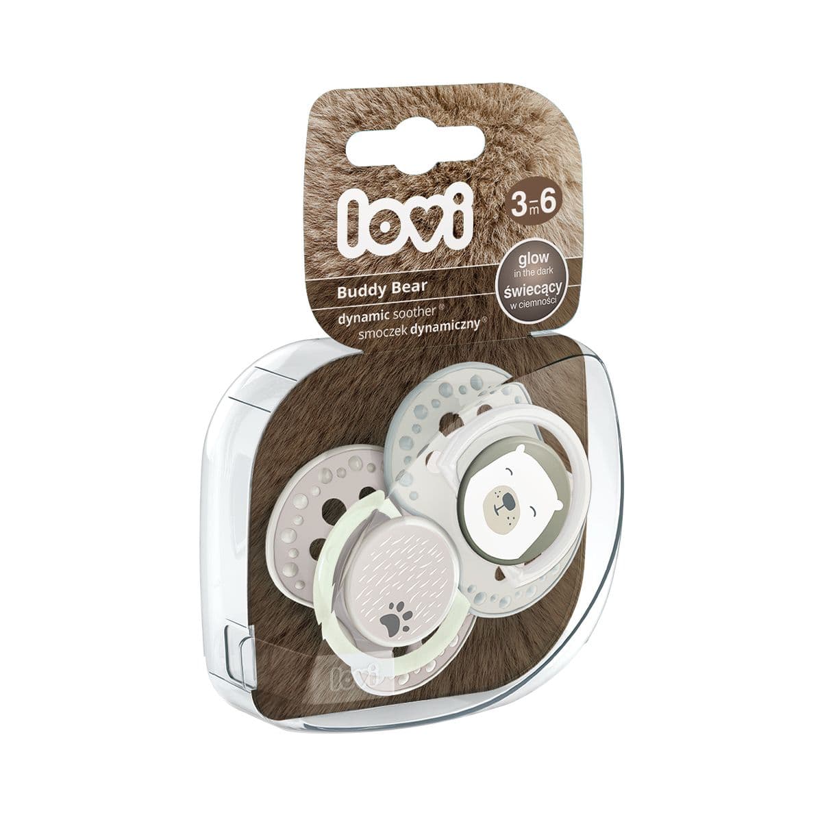 მატყუარა დინამიური საწოვარათი 3-6 თვემდე 2 ცალი 22/864 ლოვი - Lovi