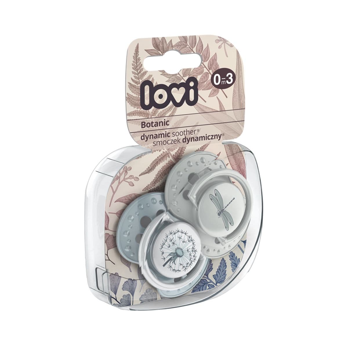 მატყუარა დინამიური საწოვარათი 0-3 თვემდე 2 ცალი 22/869 ლოვი - Lovi
