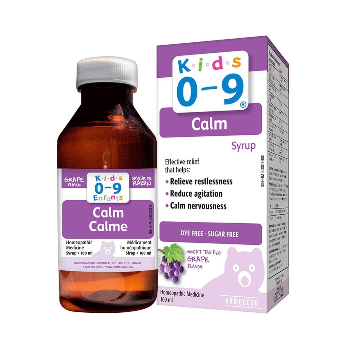 ქიდსი 0-9 - Kids 0-9 Calm სიროფი დამამშვიდებელი 100მლ