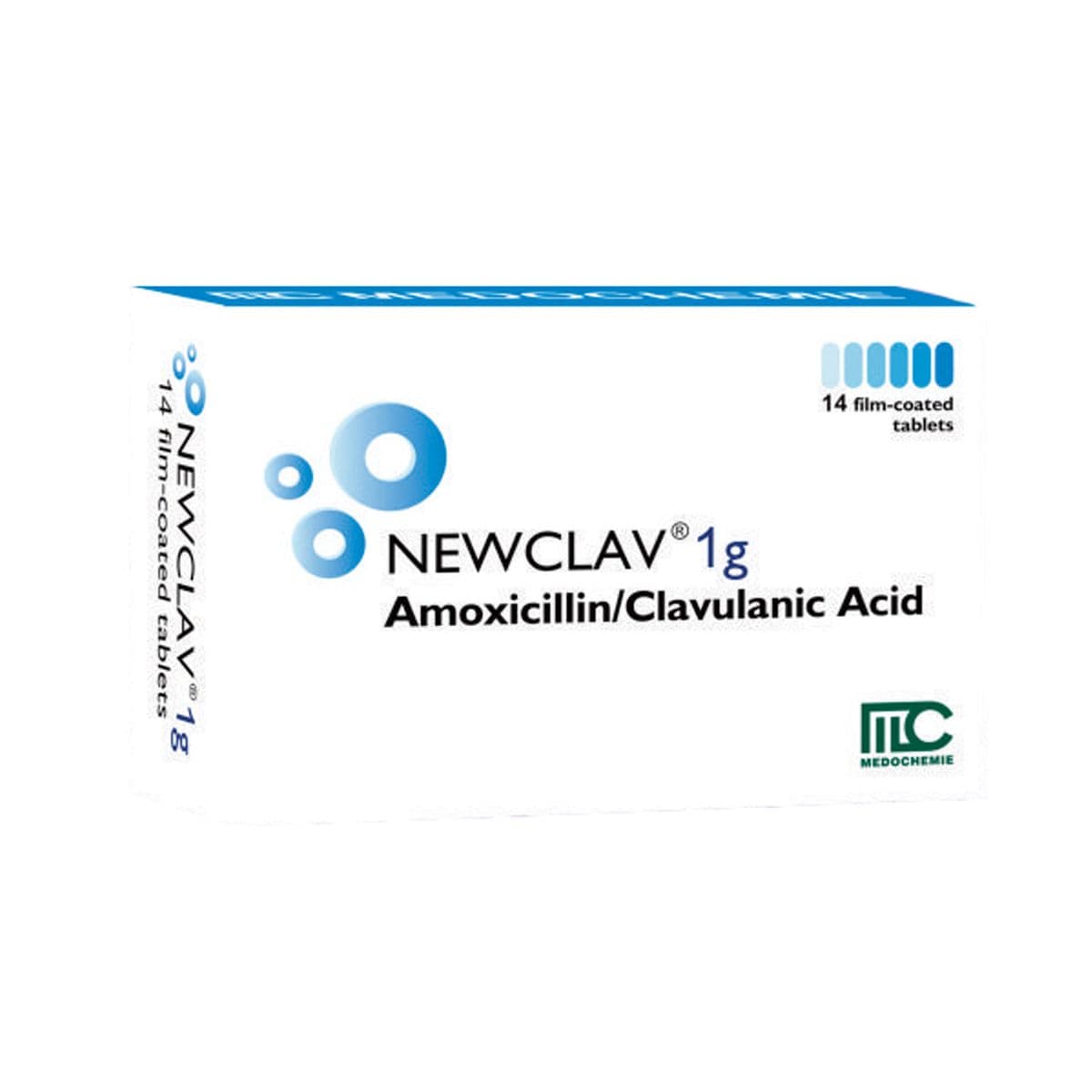 ნიუკლავი - Newclav 1გ 14 ტაბლეტი