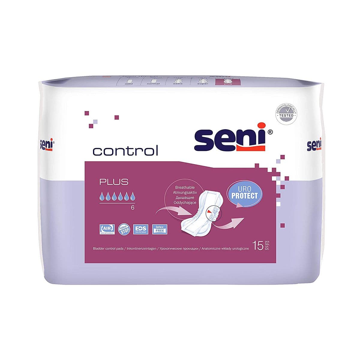 უროლოგიური საფენი პლიუსი 15 ცალი 7358 სენი - Seni
