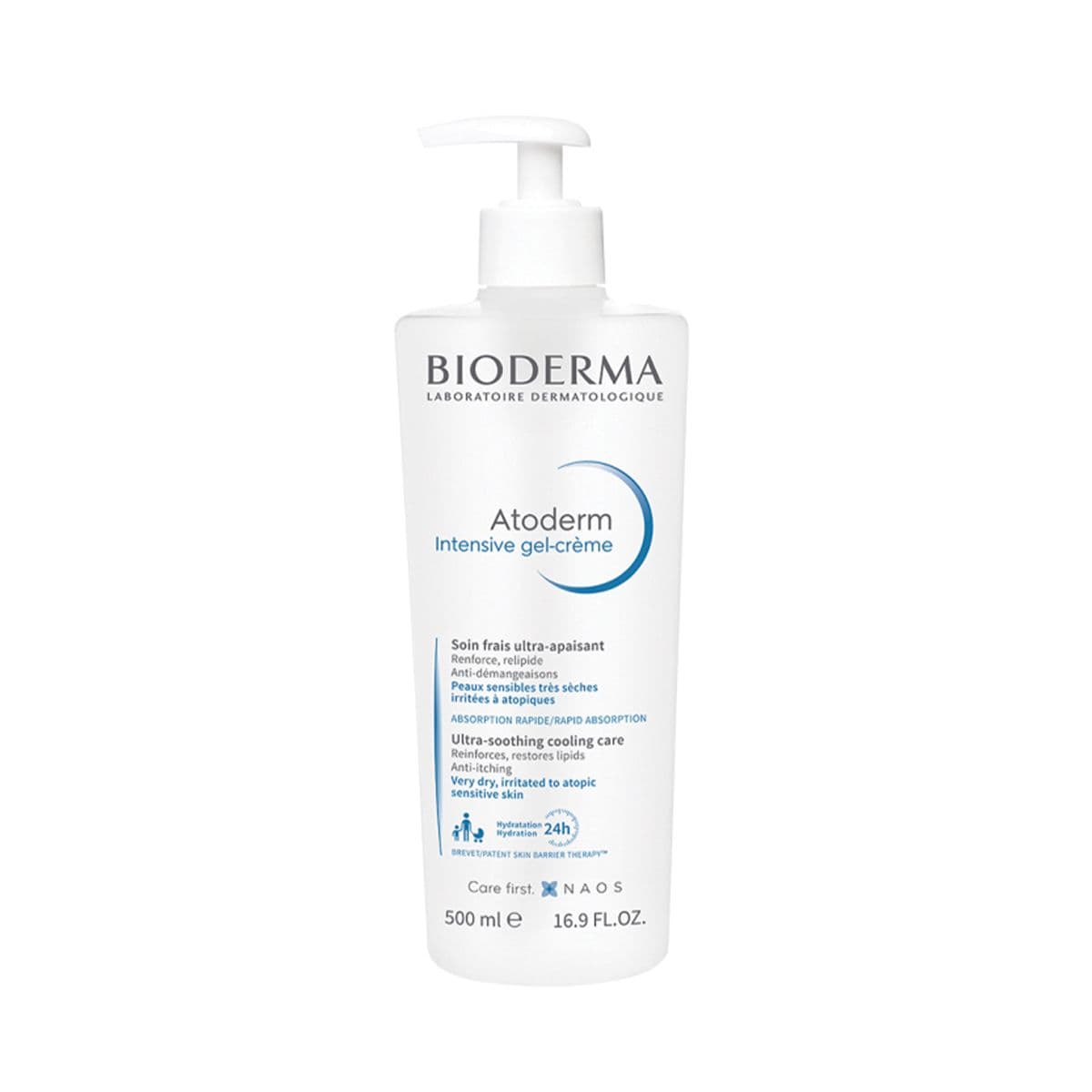 გაჯერებული გელ-კრემი Atoderm 500მლ 2670 ბიოდერმა - Bioderma