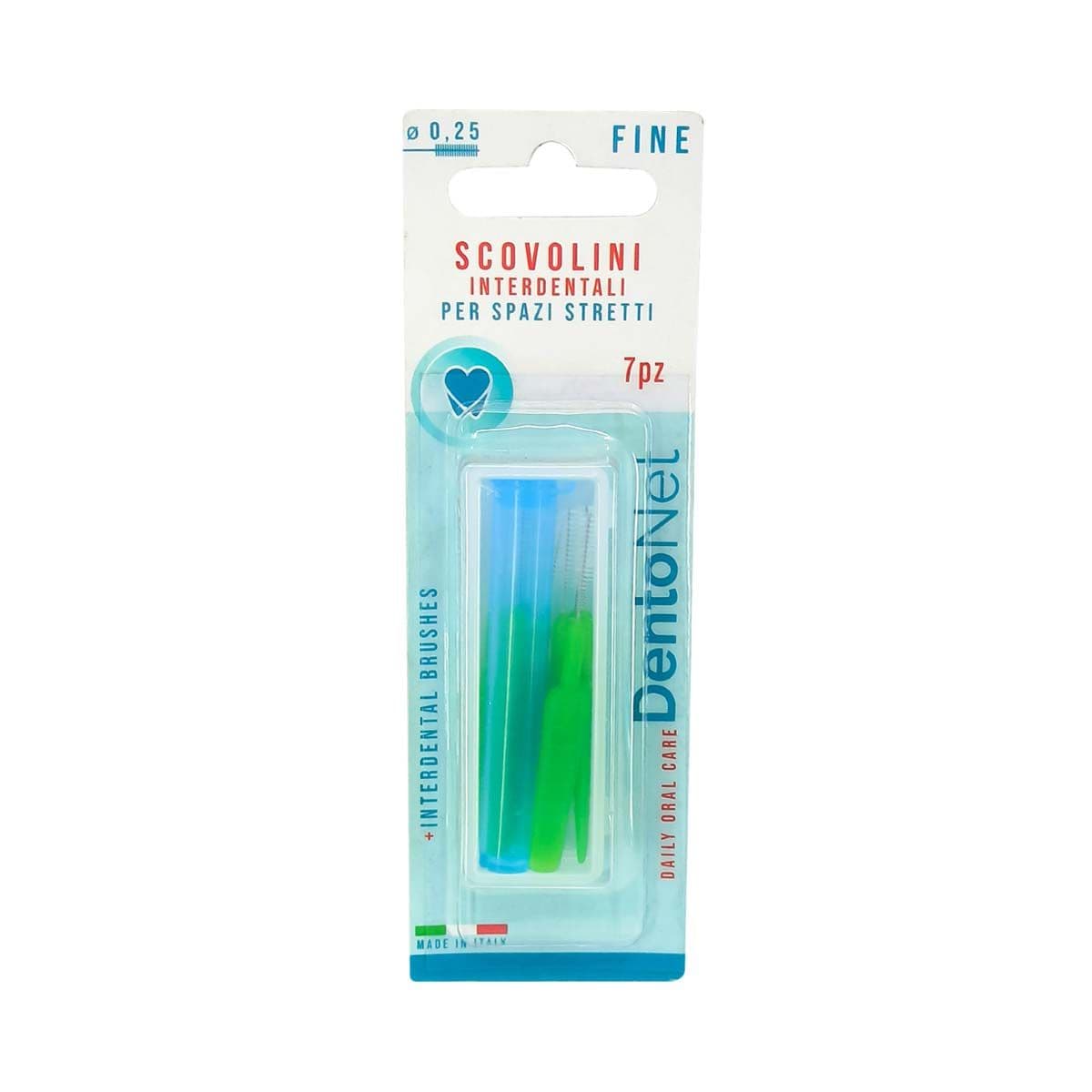 კბილის ჯაგრისი კბილთაშუა დენტონეტი ნორმალი 115 პიავე - Piave