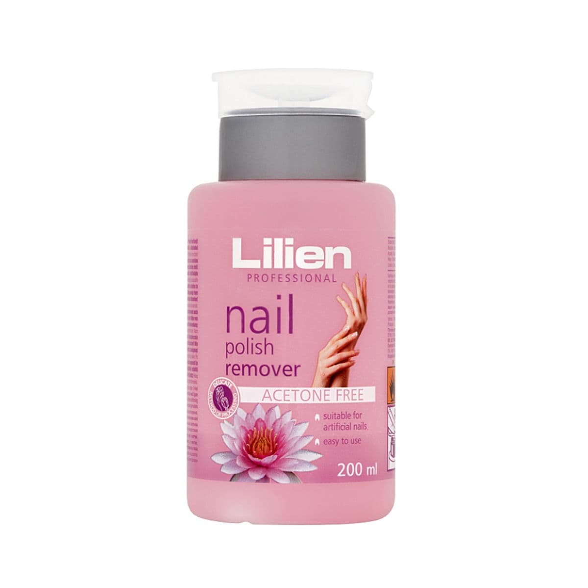 ლაქის მოსაშორებელი აცეტონის გარეშე 200მლ 2808 ლილიენი - Lilien