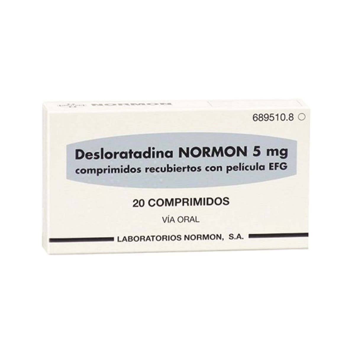 დესლორატადინი - DEZLORATADIN ნორმონი 5მგ 20 ტაბლეტი