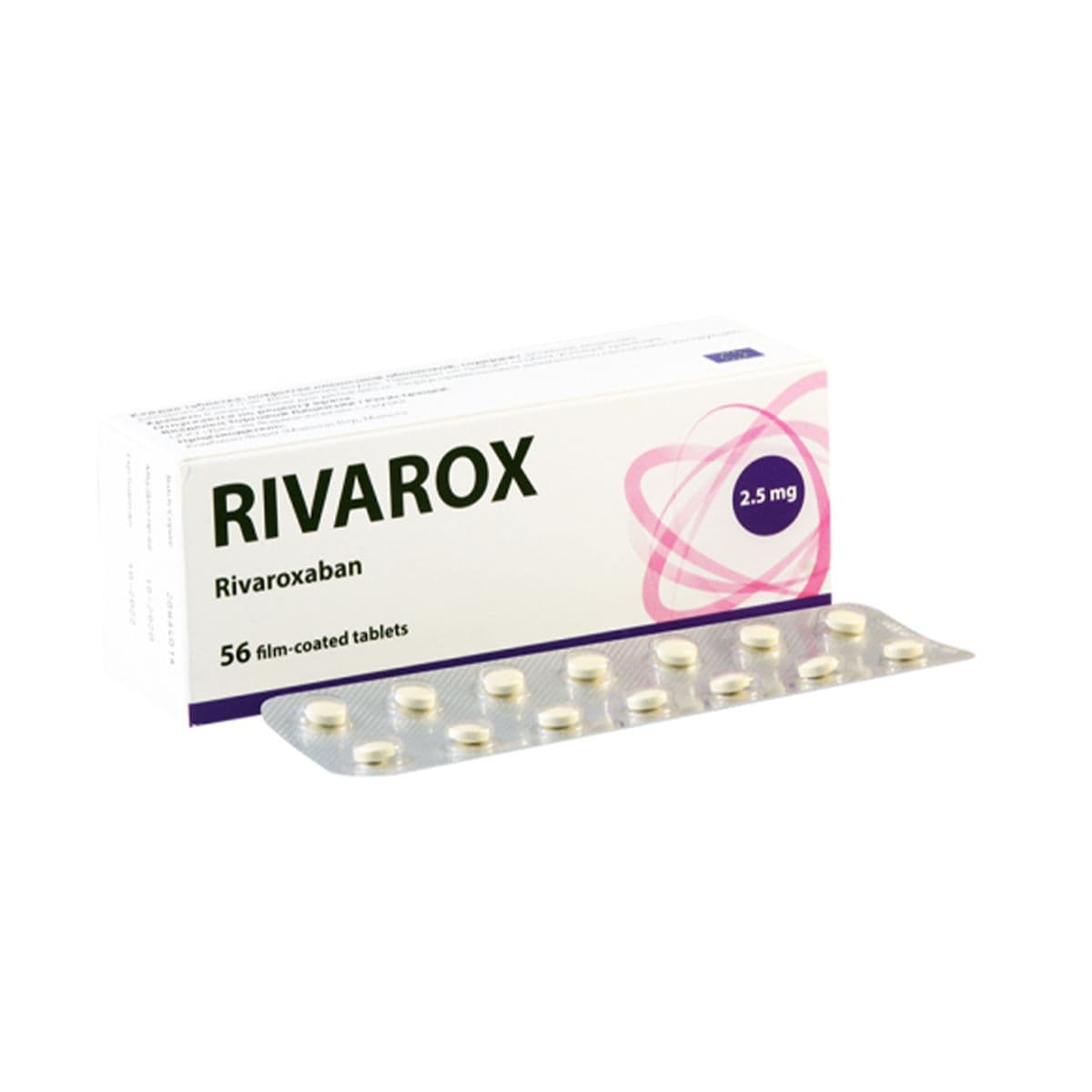 რივაროქსი - Rivarox 2.5მგ 56 ტაბლეტი
