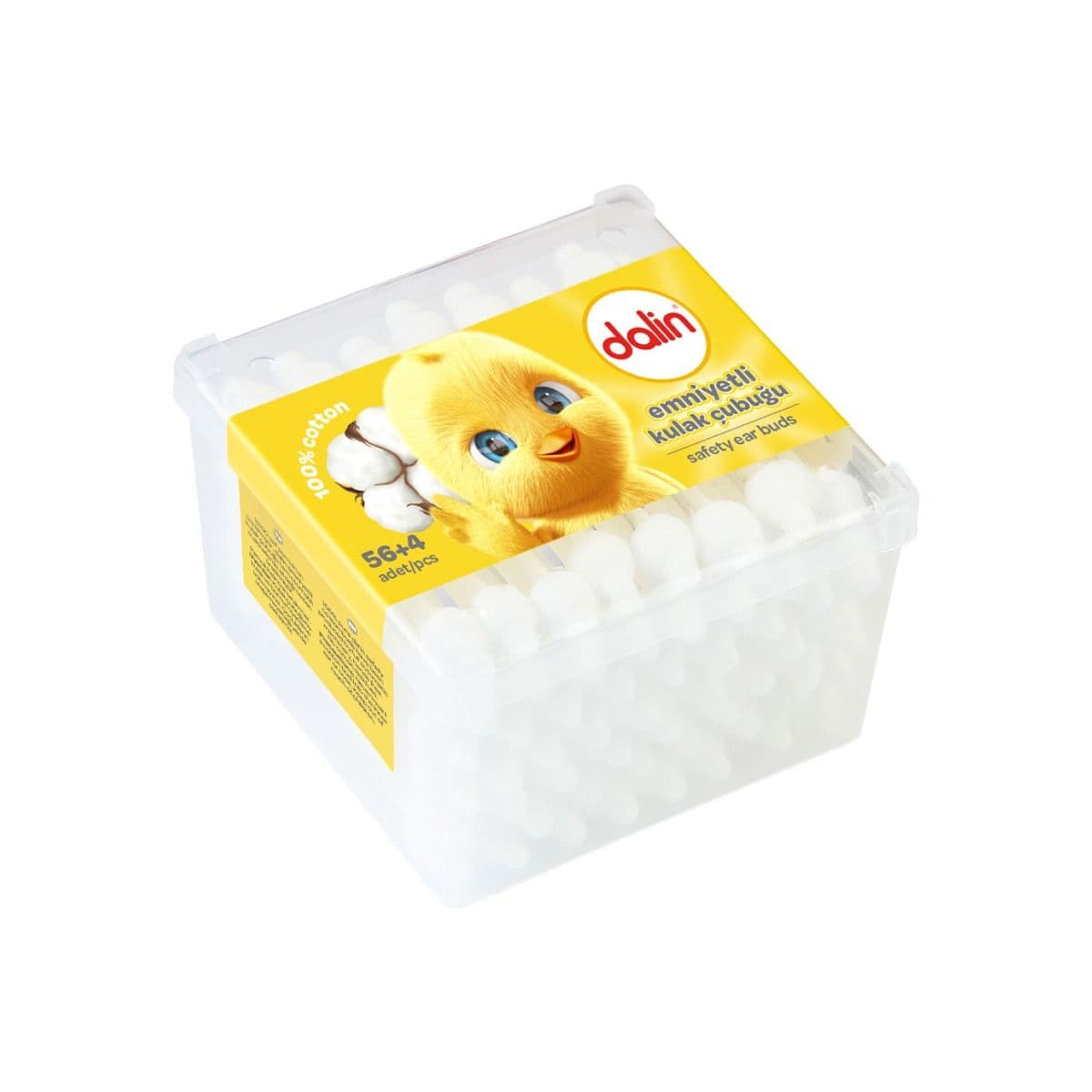 ყურის ჩხირი 60 ცალი 035211 დალინი - Dalin