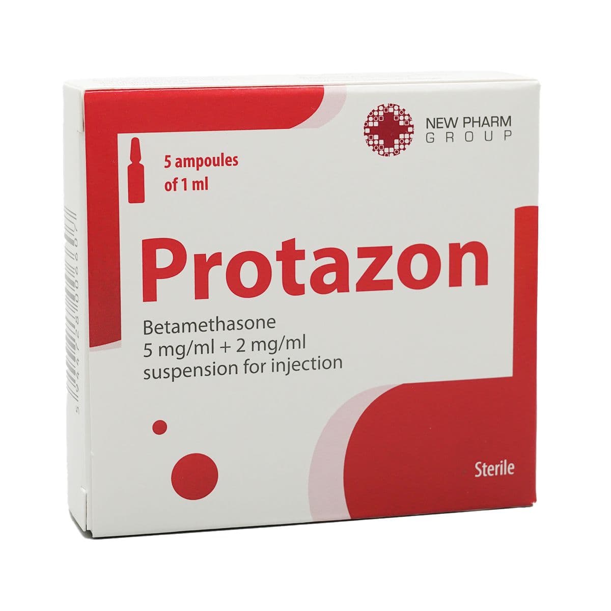 პროტაზონი - Protazon 1მლ 5 ამპულა