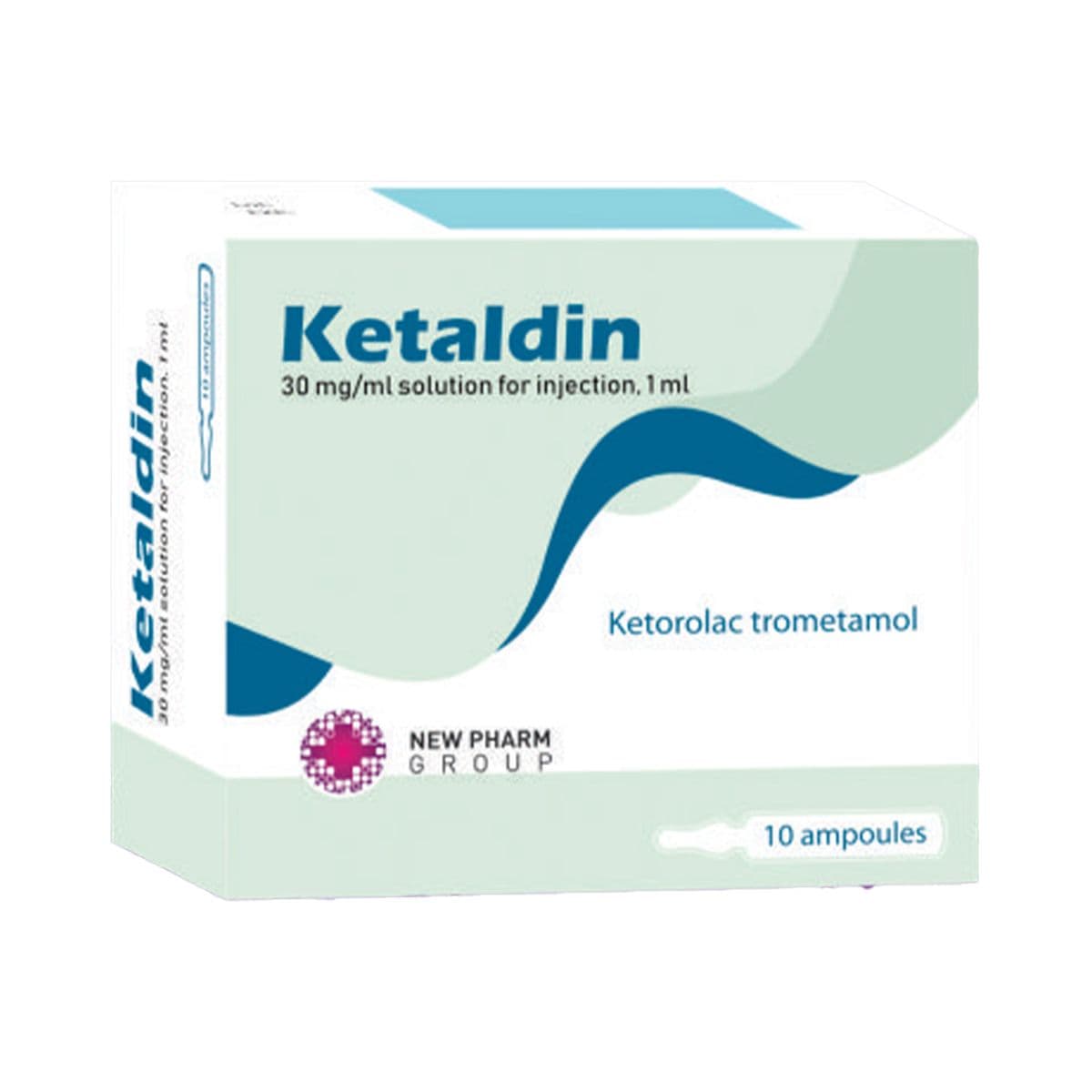 კეტალდინი - Ketaldin 30მგ/მლ 1მლ 10 ამპულა