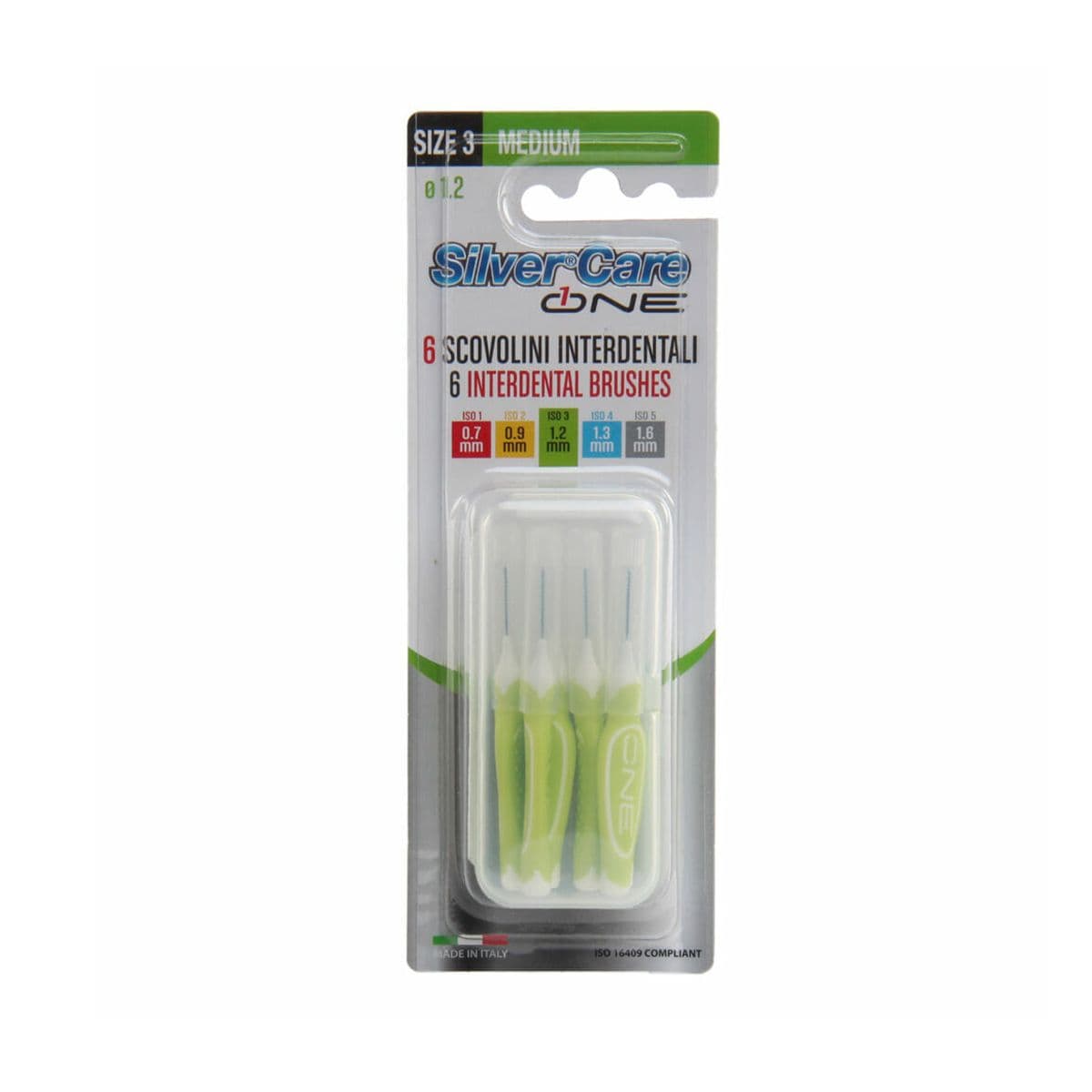 კბილის ჯაგრისი კბილთაშუა Mediumi 6724 სილვერქეა - Silver Care