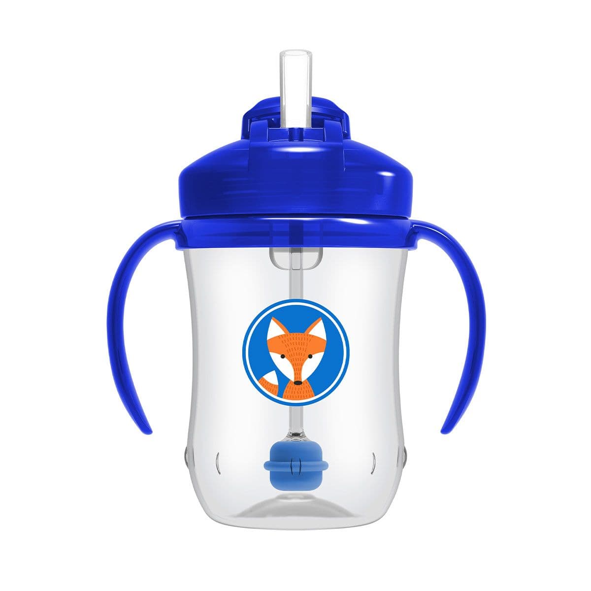 ჭიქა საწრუპით ლურჯი 270მლ 2331 დოქტორ ბრაუნი - DrBrowns